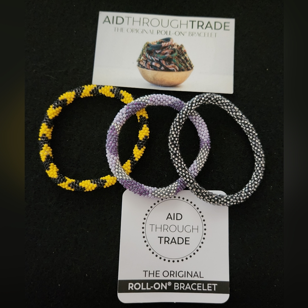 Aid Through Trade Beaded Bracelets Set